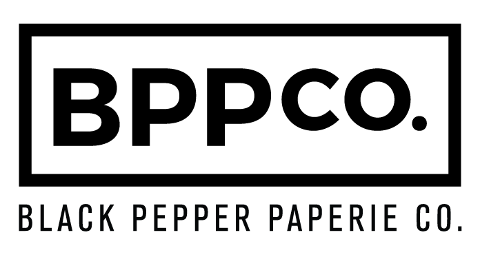 Black Pepper Paperie Co. logo